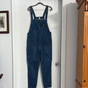 Amazon Women's Dark Blue Denim Overalls